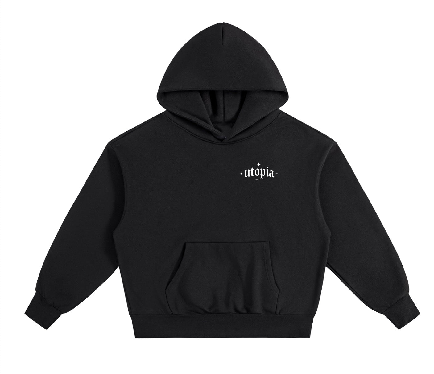 Utopia “STREET LEGAL” hoodie in black