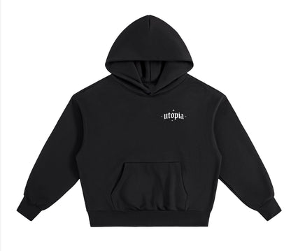 Utopia “STREET LEGAL” hoodie in black