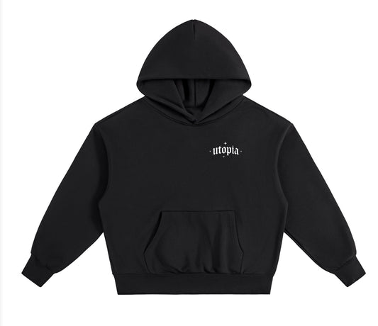 Utopia “STREET LEGAL” hoodie in black
