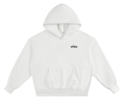 Utopia “STREET LEGAL” hoodie in white